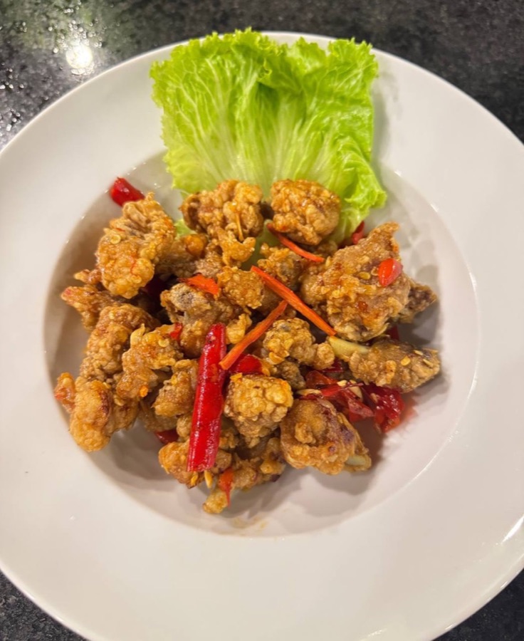 Cha gadow at Pomme Brewhouse, Siem Reap